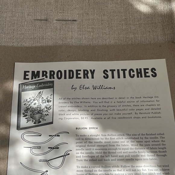 Embroidery pillow kit - Picture 12 of 15